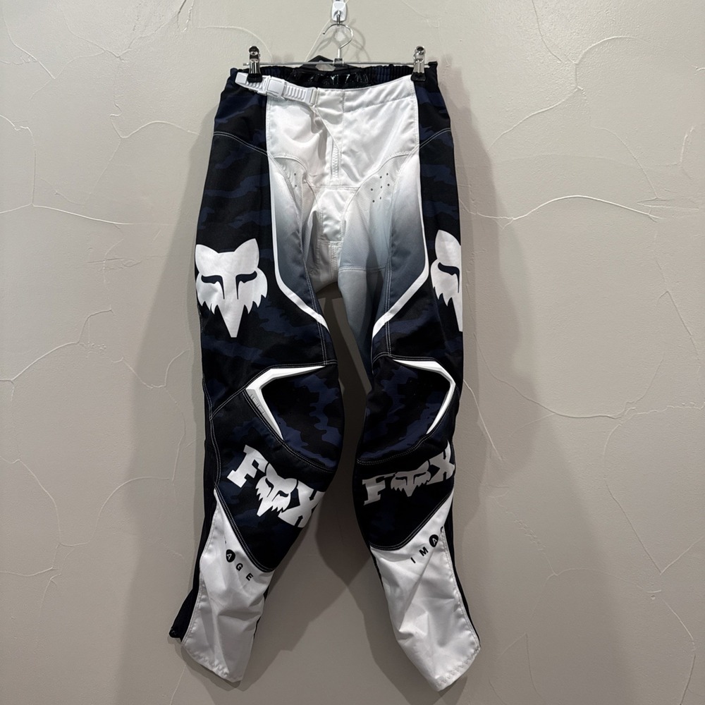 Fox Racing - 180 Image Cosmo Pants White/Black/gray/blue  Size 26 Excellent